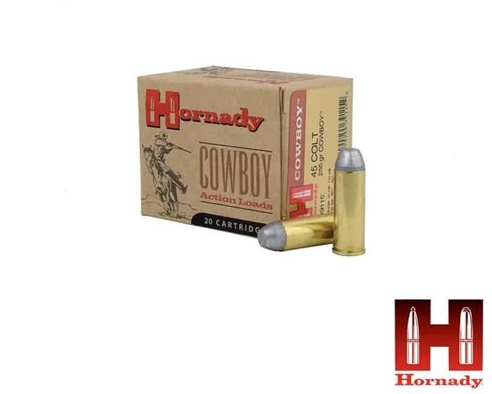 Hornady Cowboy .45 Colt 255gr. Lead (20rds & 200rds)