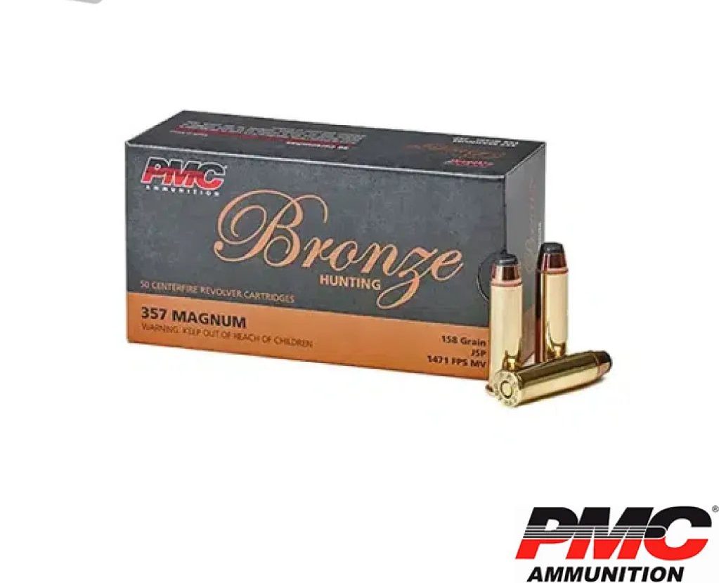 PMC Bronze .357 Mag 158gr. JSP (50rds, 500rds & 1000rds)