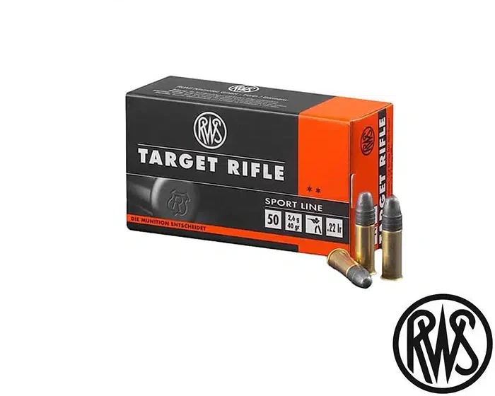 RWS Target Rifle .22LR 40gr. LRN 50rds