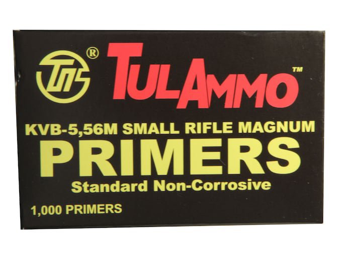 TulAmmo Small Rifle Magnum Primers | 1,000 Count