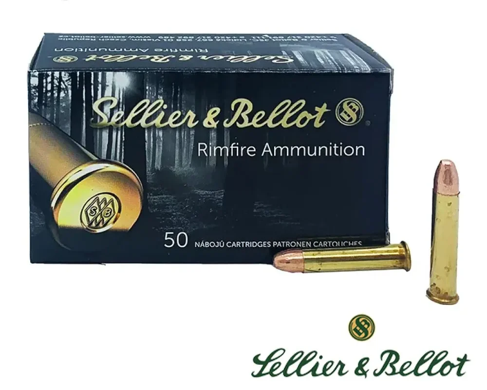Sellier & Bellot .22WMR 45gr. FMJ 50rds