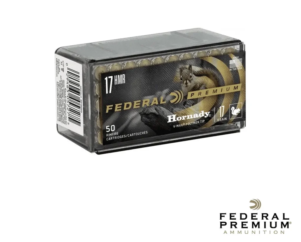 Federal V-Shok .17 HMR 17gr. (50rds, 500rds & 3000rds)