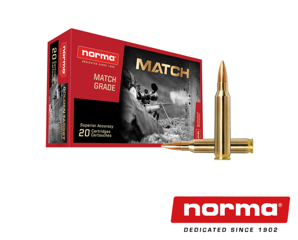 Norma Golden Target .223 Rem 69gr. BTHP 20rds
