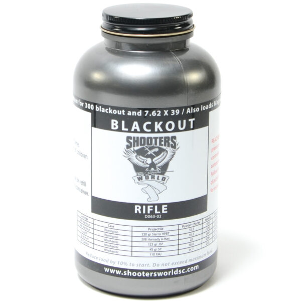 Shooter’s World Blackout D063.02 Smokeless Gun Powder