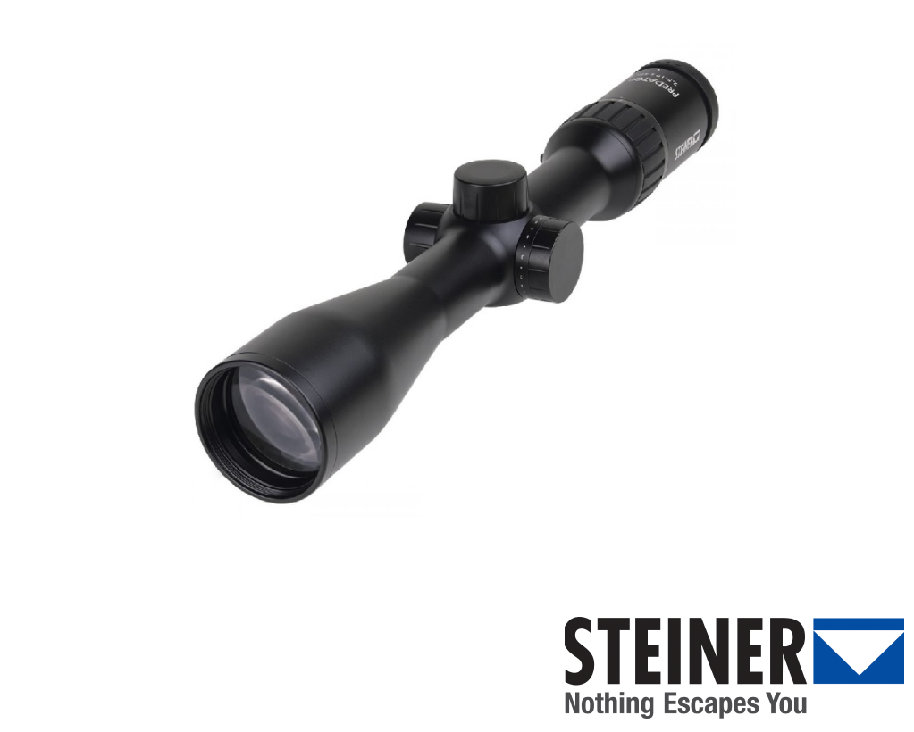 Steiner Predator 4 2.5-10x42mm SFP E3 MOA Illuminated Reticle 30mm