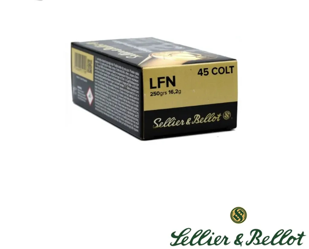 Sellier & Bellot .45 Colt 250gr. LFN 50rds