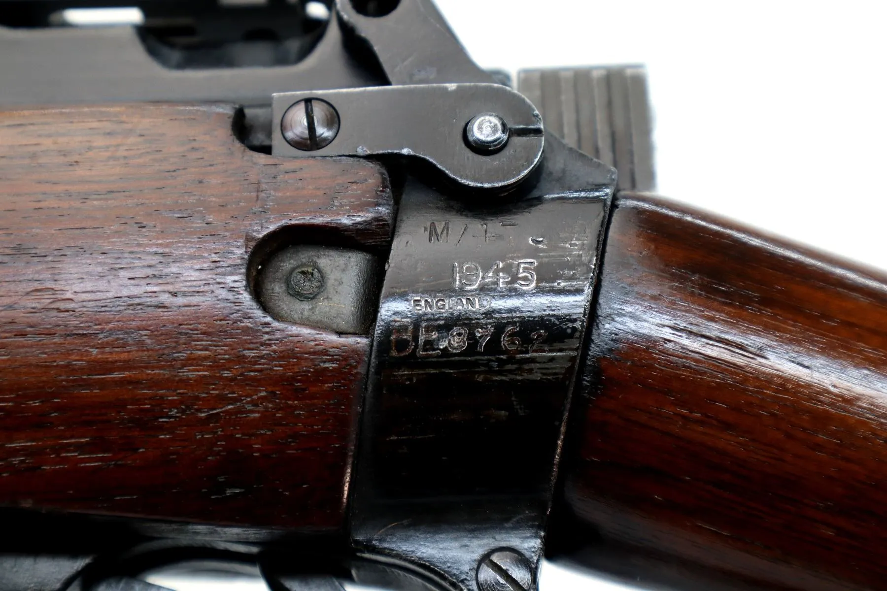 Lee-Enfield #5 Mk1 Jungle Carbine BSA production .303 British 19″ Wood Very Good Condition - Image 7