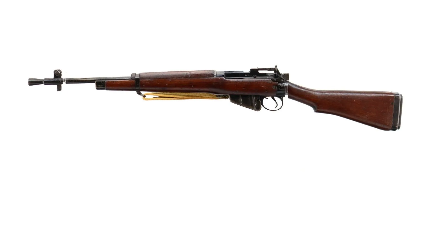 Lee-Enfield #5 Mk1 Jungle Carbine BSA production .303 British 19″ Wood Excellent Condition - Image 8