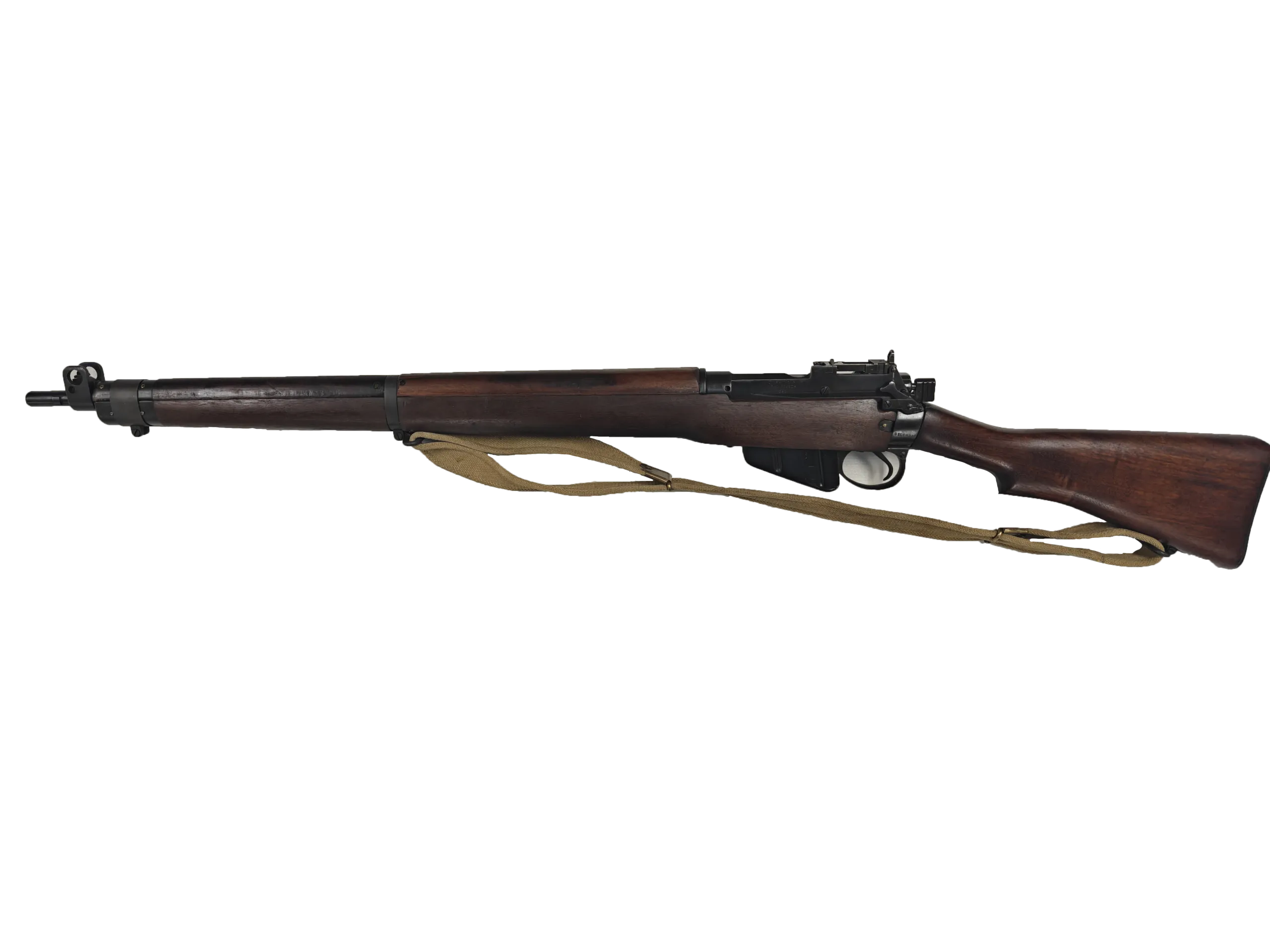Lee-Enfield #4 MK1 Longbranch 1950 Production .303 British 25.2″ Very Good condition - Image 7