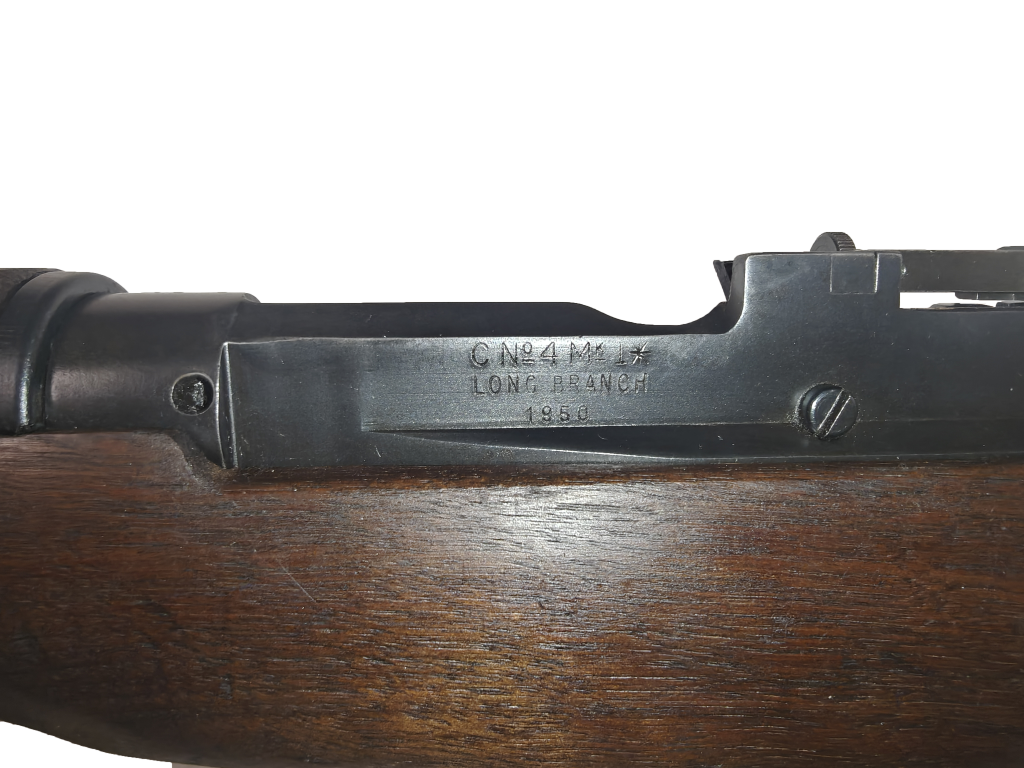 Lee-Enfield #4 MK1 Longbranch 1950 Production .303 British 25.2″ Very Good condition - Image 6