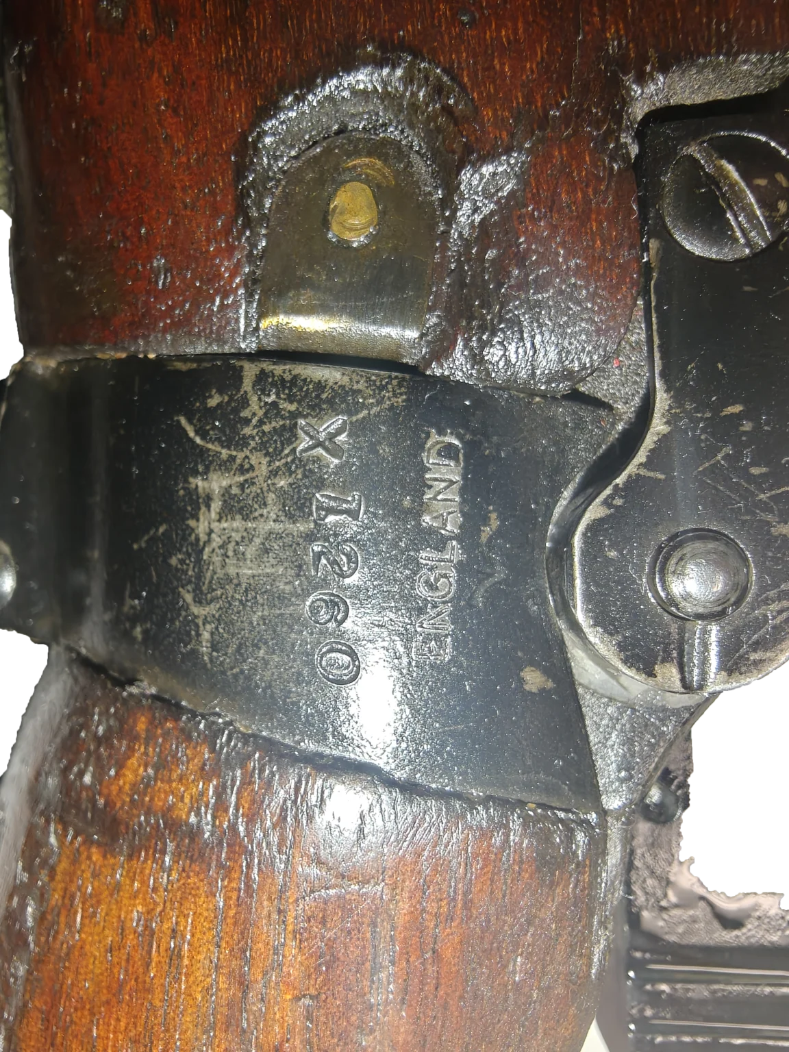 Lee-Enfield #5 Mk1 Jungle Carbine 1946 Fazakerly .303 British 18.5″ W/sling Very Good condition - Image 6